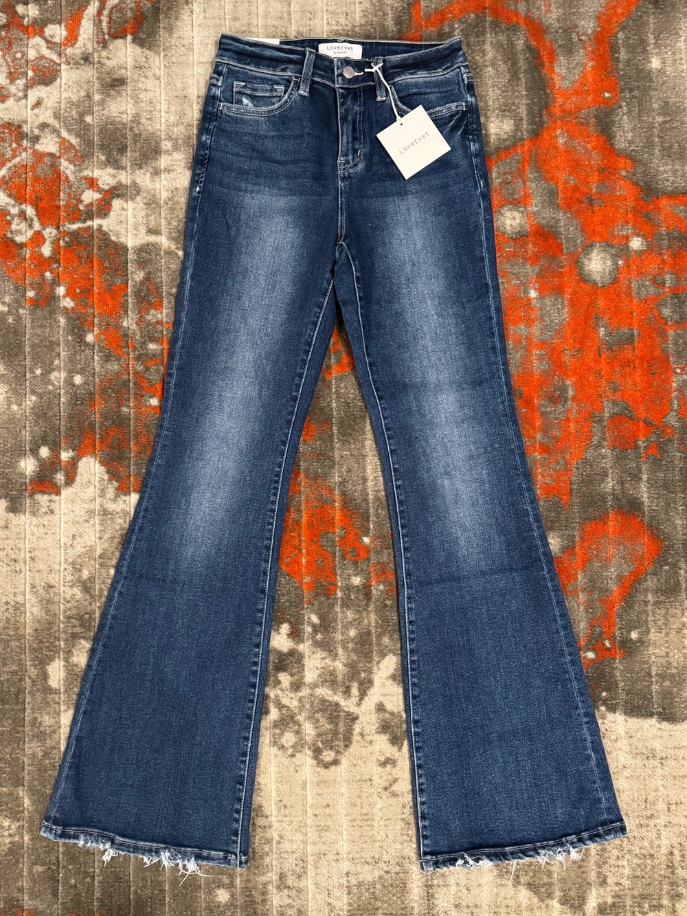 New Lovervet by Vervet High Rise Flare Jeans - Picture 4 of 8